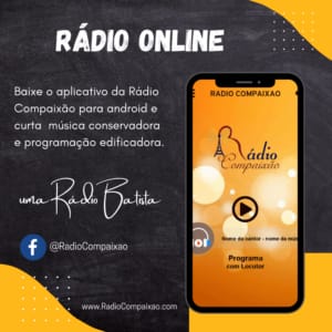Rádio Compaixão 1 O applicativo para a rádio